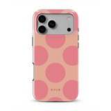 Big Polka Dots, Melone - Tough MagSafe iPhone-Hülle