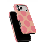 Big Polka Dots, Melon - Shockproof iPhone Case - VYIR