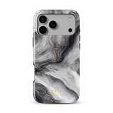 Golden Luxe Marble Black - Tough Handyhülle