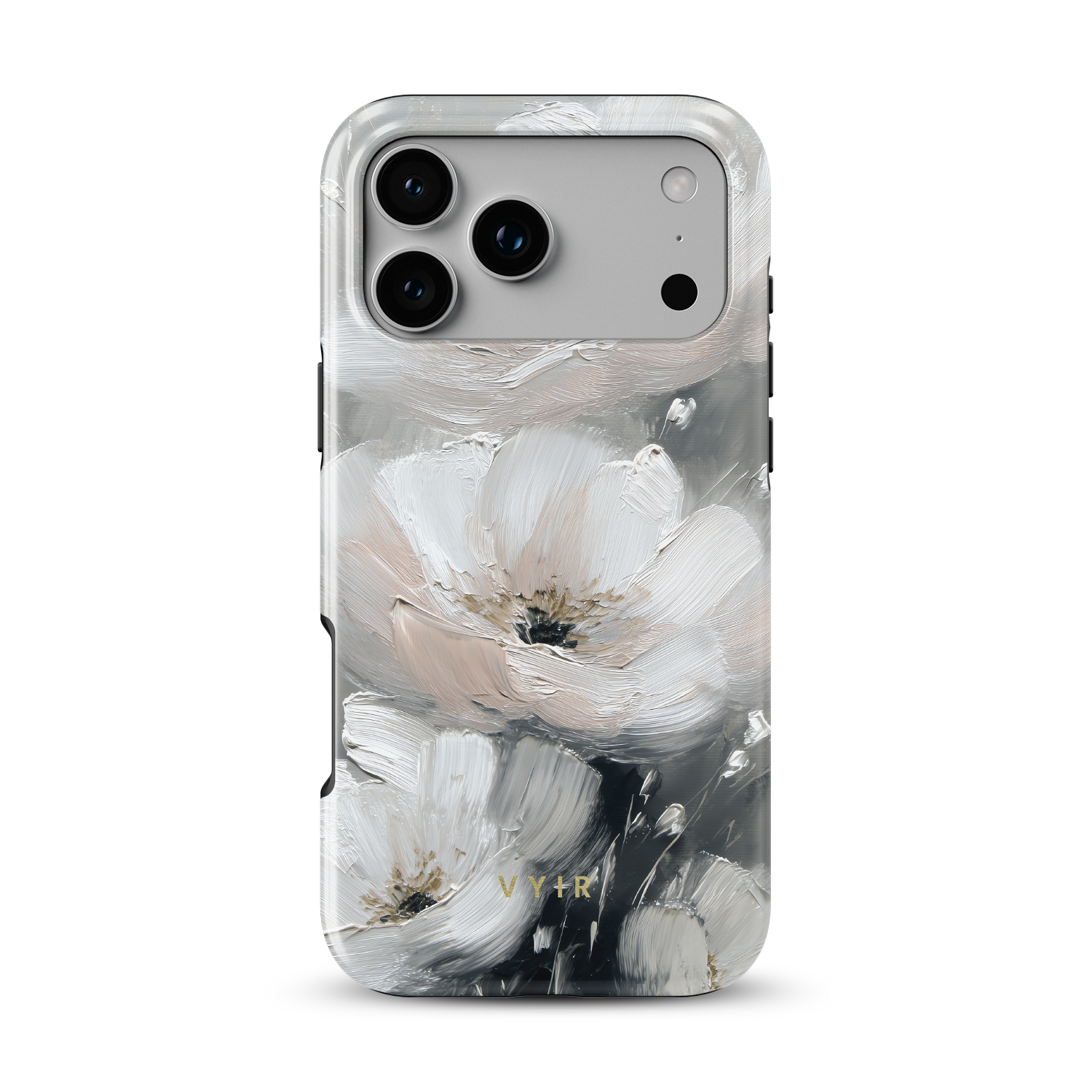 Misty Floral Painting - Shockproof MagSafe iPhone Case - VYIR
