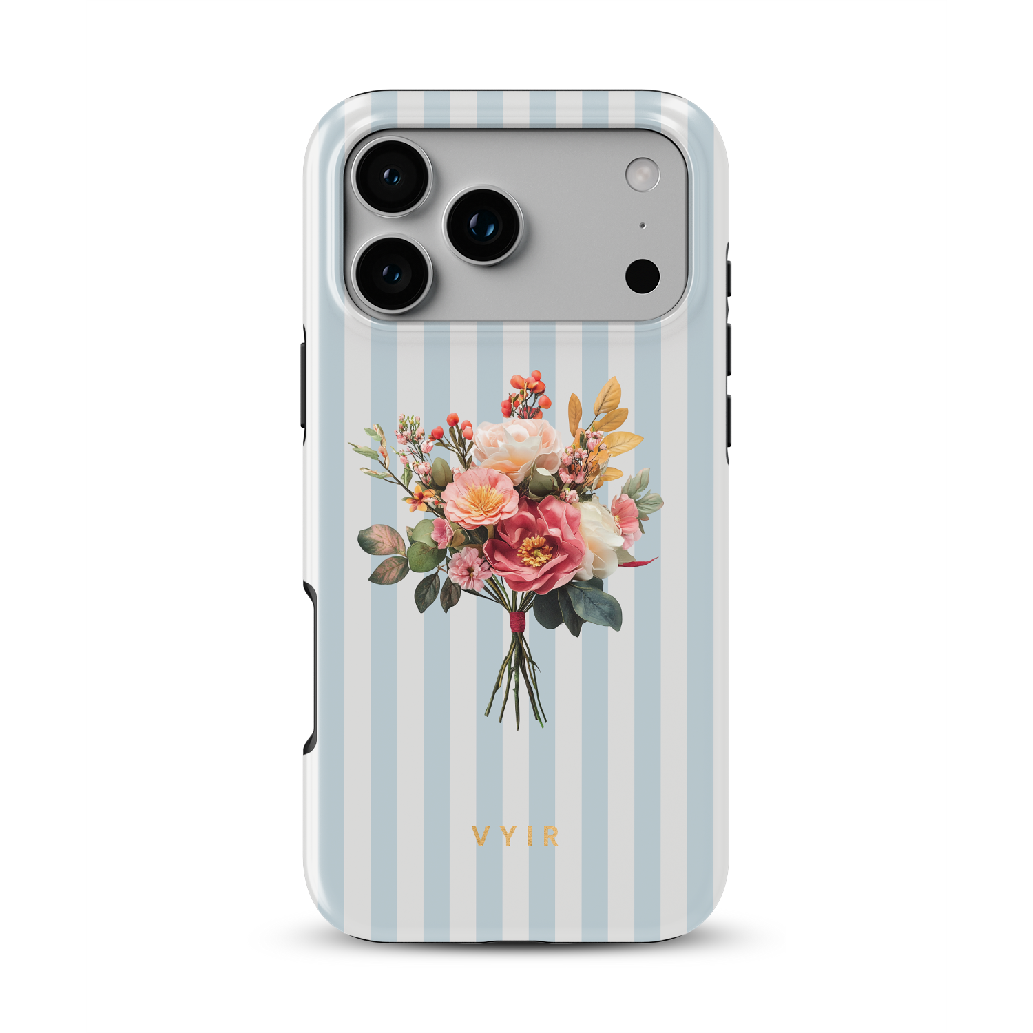 Have Flowers, Light Blue - Shockproof Phone Case - VYIR