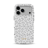 Leopard Elegance Grau - Tough Handyhülle