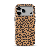Leopard Elegance Erdnuss - Tough Handyhülle