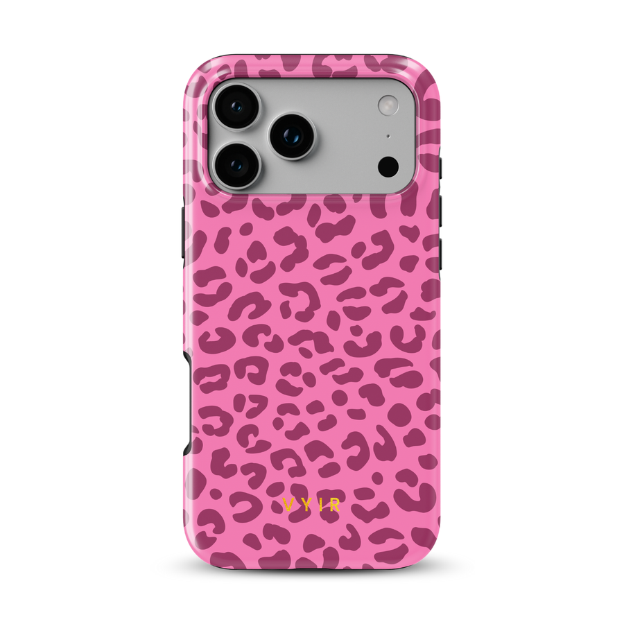 Leopard Elegance Pink - Tough MagSafe iPhone-Hülle