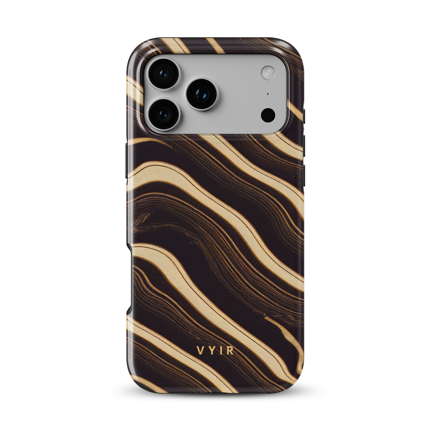 Obsidian Flow - Shockproof Phone Case - VYIR