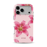 Pink Lily Bloom - Tough MagSafe iPhone-Hülle