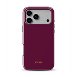 VYIR Signature Solid Colors, Burgunderrot - Tough Handyhülle