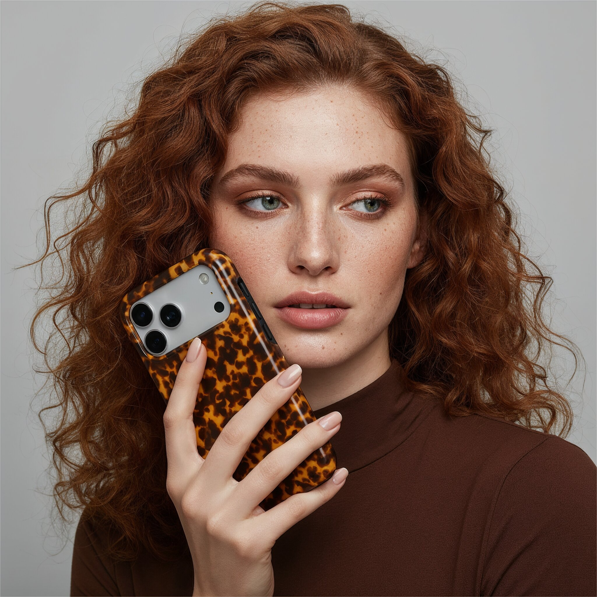 Tortoiseshell, Amber - Shockproof MagSafe iPhone Case - VYIR