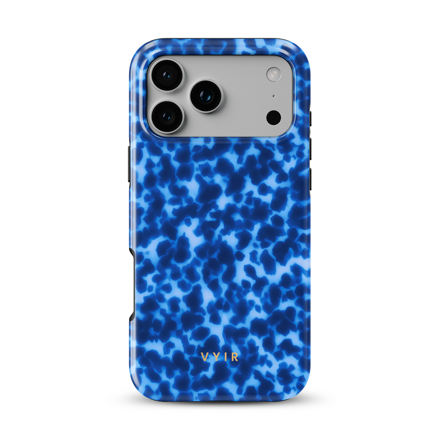 Tortoiseshell, Ozeanblau - Tough MagSafe-iPhone-Handyhülle