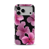 Violet Night Hibiscus - Tough MagSafe iPhone-Hülle