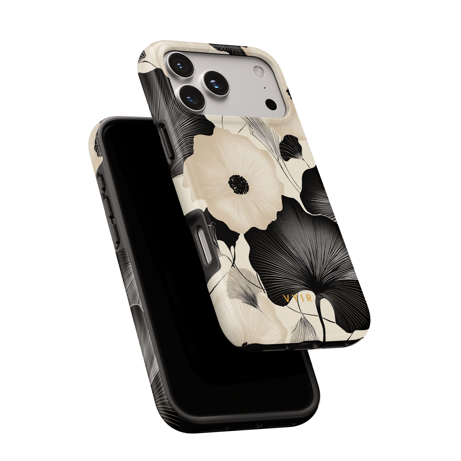 Noir Elegance - Shockproof Phone Case - VYIR