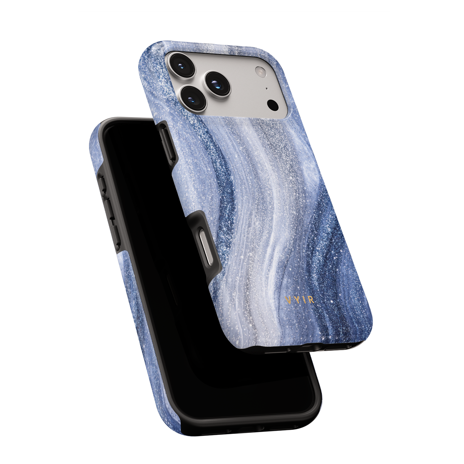 Blue Swirl - Shockproof Phone Case - VYIR