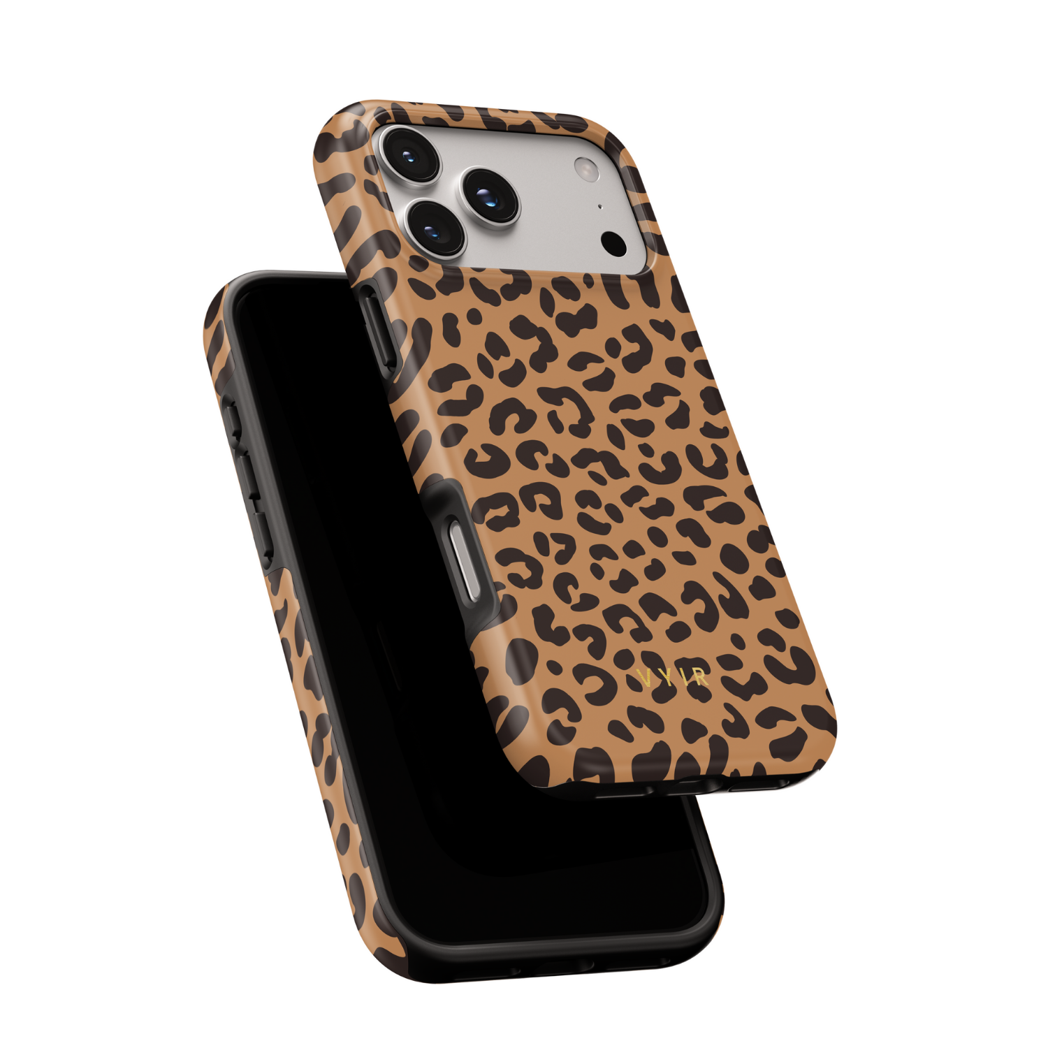 Leopard Elegance Peanut - Shockproof Phone Case - VYIR