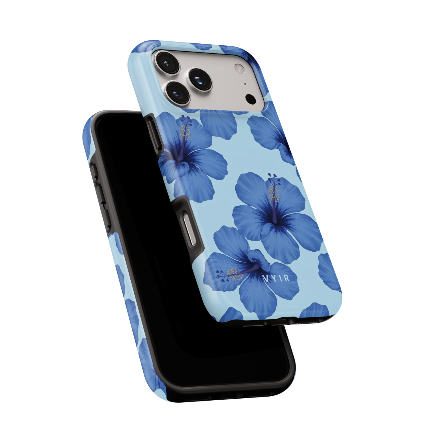 Sky Bloom Hibiscus - Shockproof Phone Case - VYIR