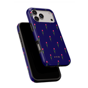 Navy Tulip - Shockproof Phone Case - VYIR