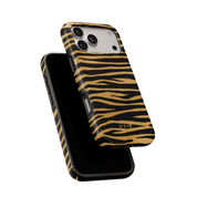 Zebra Gleam Gold - Shockproof Phone Case - VYIR