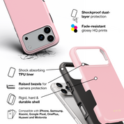VYIR Signature Solid Colors, Light Pink - Shockproof Phone Case - VYIR