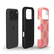 Big Polka Dots, Melon - Shockproof iPhone Case - VYIR